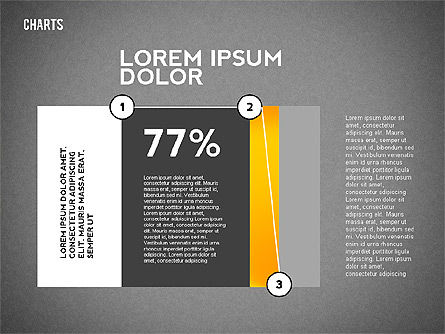 Koleksi Grafik Garis Tipis, Slide 16, 02505, Model Bisnis — PoweredTemplate.com