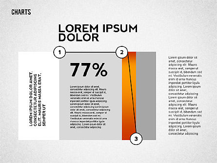 Koleksi Grafik Garis Tipis, Slide 8, 02505, Model Bisnis — PoweredTemplate.com