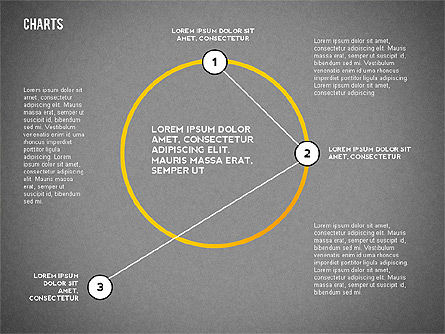 Koleksi Grafik Garis Tipis, Slide 9, 02505, Model Bisnis — PoweredTemplate.com