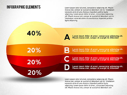 Boîte à outils Options et étapes, Diapositive 3, 02510, Schémas d'étapes — PoweredTemplate.com