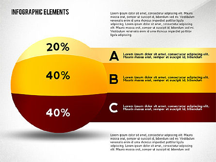 Boîte à outils Options et étapes, Diapositive 4, 02510, Schémas d'étapes — PoweredTemplate.com