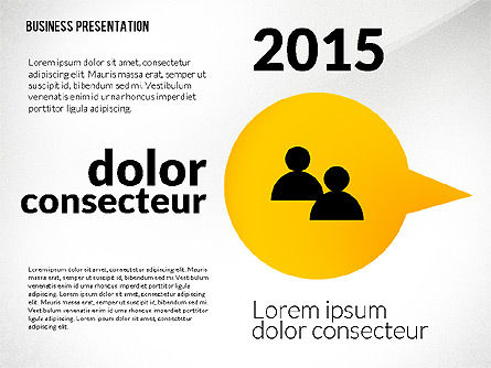 Presentation in Inforgraphics Style, Slide 5, 02511, Presentation Templates — PoweredTemplate.com