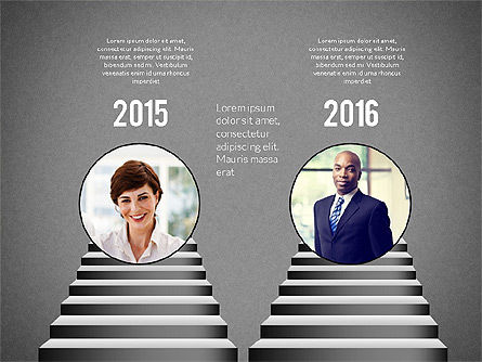 Escaliers au succès, Diapositive 16, 02512, Modèles de présentations — PoweredTemplate.com