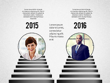 Escaliers au succès, Diapositive 8, 02512, Modèles de présentations — PoweredTemplate.com
