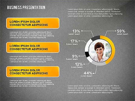 Business Team Player Efficiency Presentation Template, Slide 10, 02516, Presentation Templates — PoweredTemplate.com