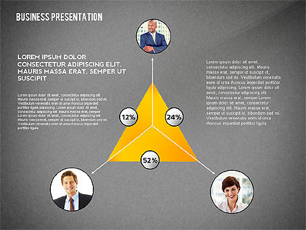Business Team Player Efficiency Presentation Template, Slide 13, 02516, Presentation Templates — PoweredTemplate.com