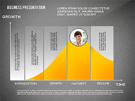 Business Team Player Efficiency Presentation Template, Slide 14, 02516, Presentation Templates — PoweredTemplate.com
