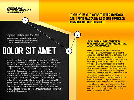 Modèle de présentation des étapes et des étapes, Diapositive 17, 02517, Schémas d'étapes — PoweredTemplate.com