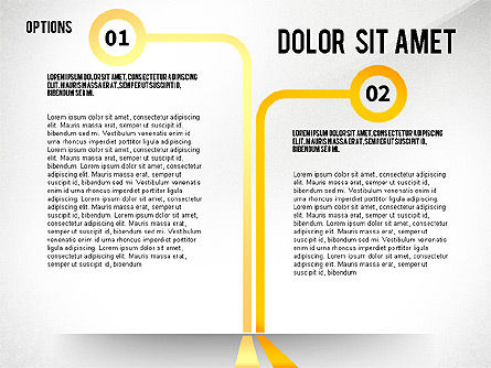 Pilihan Konsep Pohon, Templat PowerPoint, 02523, Diagram Panggung — PoweredTemplate.com
