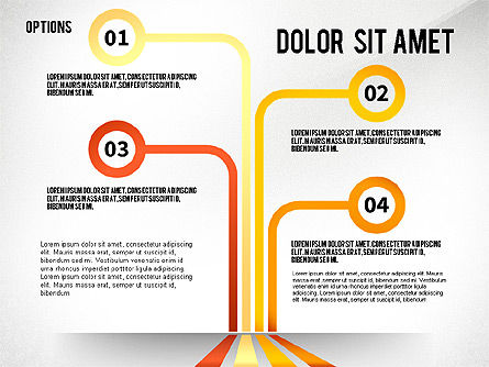 Opciones del concepto de árbol, Diapositiva 3, 02523, Diagramas de la etapa — PoweredTemplate.com