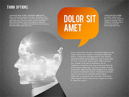 Opciones de Think, Diapositiva 9, 02527, Diagramas de la etapa — PoweredTemplate.com