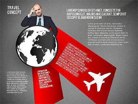 Options de voyage, Diapositive 12, 02528, Modèles de présentations — PoweredTemplate.com
