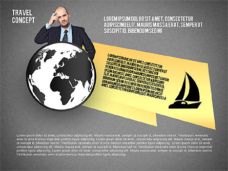 Opciones de viaje, Diapositiva 13, 02528, Plantillas de presentación — PoweredTemplate.com