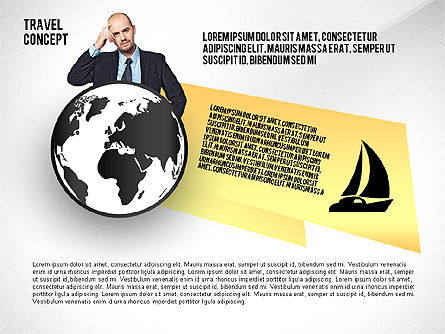 Opciones de viaje, Diapositiva 5, 02528, Plantillas de presentación — PoweredTemplate.com