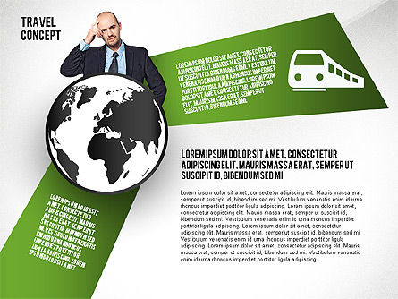 Opciones de viaje, Diapositiva 6, 02528, Plantillas de presentación — PoweredTemplate.com