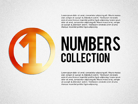 Numbers and Options Toolbox, PowerPoint Template, 02529, Stage Diagrams — PoweredTemplate.com