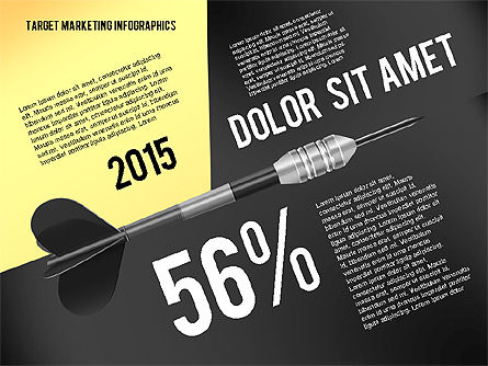 Target marketing infographics, Dia 10, 02534, Presentatie Templates — PoweredTemplate.com