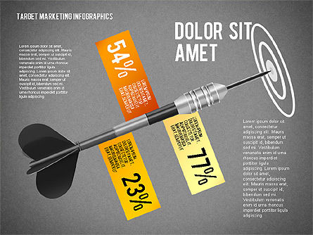 Target marketing infographics, Dia 12, 02534, Presentatie Templates — PoweredTemplate.com