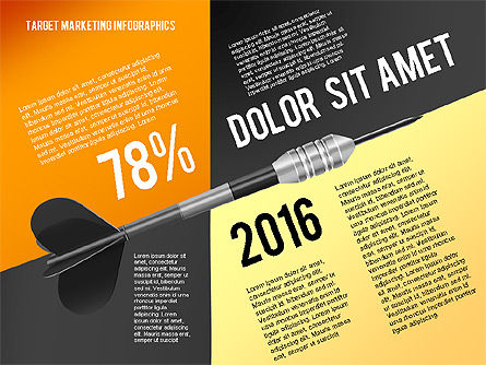 Target marketing infographics, Dia 16, 02534, Presentatie Templates — PoweredTemplate.com
