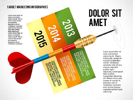 Target marketing infographics, Dia 6, 02534, Presentatie Templates — PoweredTemplate.com