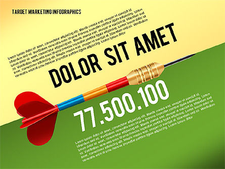 Target marketing infographics, Dia 7, 02534, Presentatie Templates — PoweredTemplate.com