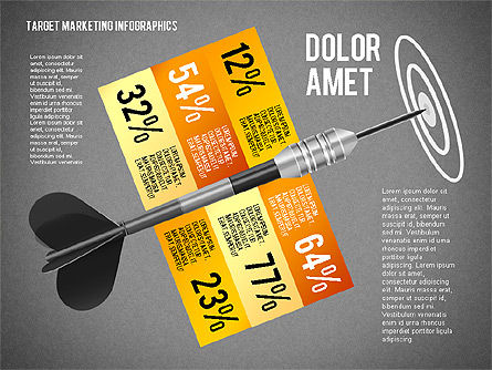 Infographie sur le marketing ciblé, Diapositive 9, 02534, Modèles de présentations — PoweredTemplate.com