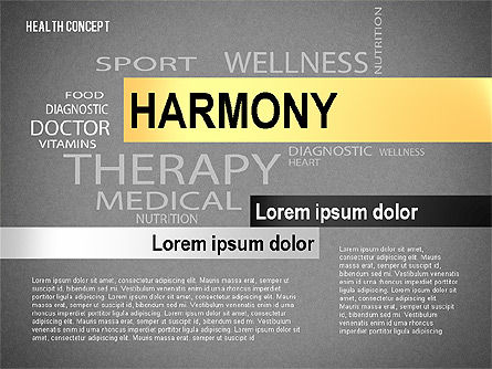 Plantilla de presentación del concepto de salud, Diapositiva 9, 02537, Plantillas de presentación — PoweredTemplate.com
