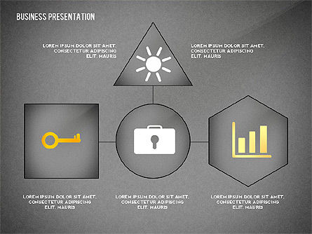 Concepto de presentación con líneas delgadas, Diapositiva 12, 02538, Plantillas de presentación — PoweredTemplate.com
