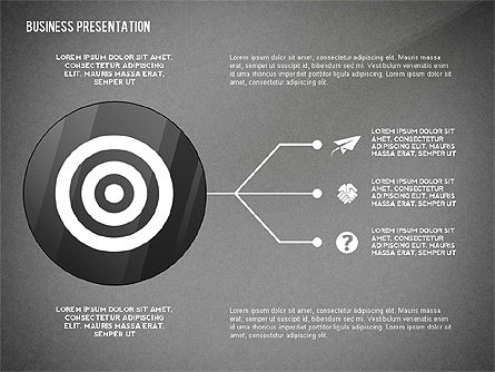 Presentation Concept with Thin Lines, Slide 13, 02538, Presentation Templates — PoweredTemplate.com