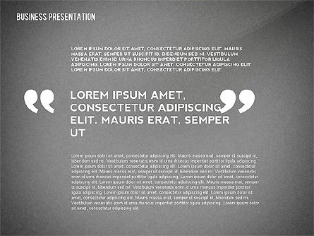 Presentation Concept with Thin Lines, Slide 16, 02538, Presentation Templates — PoweredTemplate.com