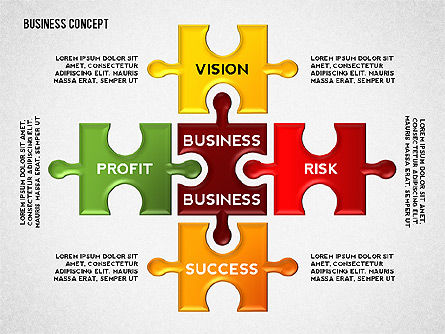 Modèle de recherche de profit, Diapositive 3, 02539, Modèles de présentations — PoweredTemplate.com