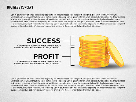 Pursuit of Profit Presentation Template, Slide 4, 02539, Presentation Templates — PoweredTemplate.com