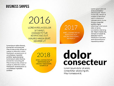 インフォグラフィックスタイルのビジネスシェイプツールボックス, スライド 5, 02543, ビジネスモデル — PoweredTemplate.com