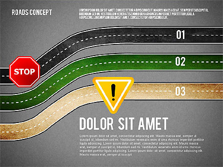Concept de présentation de la gestion du trafic, Diapositive 10, 02546, Modèles de présentations — PoweredTemplate.com