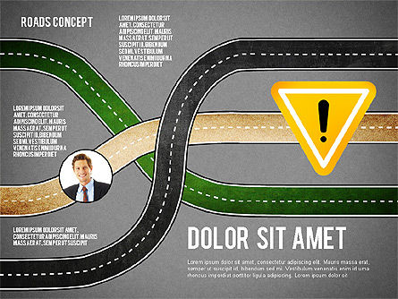 Concepto de presentación de gestión de tráfico, Diapositiva 12, 02546, Plantillas de presentación — PoweredTemplate.com