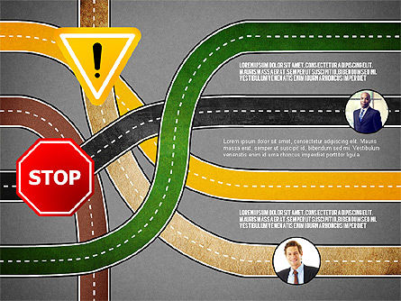 Concepto de presentación de gestión de tráfico, Diapositiva 14, 02546, Plantillas de presentación — PoweredTemplate.com