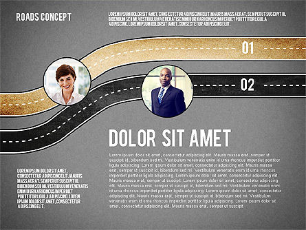 Concepto de presentación de gestión de tráfico, Diapositiva 15, 02546, Plantillas de presentación — PoweredTemplate.com