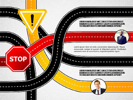 Concept de présentation de la gestion du trafic, Diapositive 6, 02546, Modèles de présentations — PoweredTemplate.com