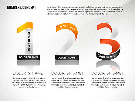 Números y Tablas, Diapositiva 4, 02547, Tablas — PoweredTemplate.com