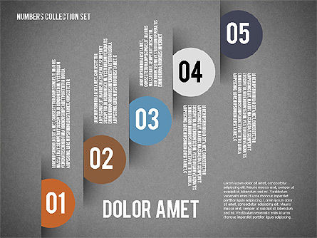 Opciones numeradas y banners, Diapositiva 16, 02549, Diagramas de la etapa — PoweredTemplate.com
