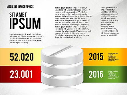 Infographie de pharmacologie, Diapositive 6, 02550, Infographies — PoweredTemplate.com
