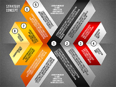 Plantilla de presentación del concepto de estrategia, Diapositiva 12, 02552, Plantillas de presentación — PoweredTemplate.com