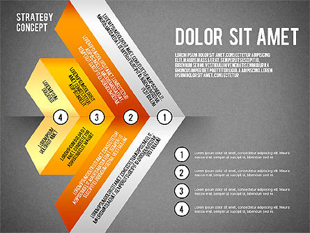 Modèle de présentation de stratégie, Diapositive 16, 02552, Modèles de présentations — PoweredTemplate.com