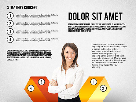 Plantilla de presentación del concepto de estrategia, Diapositiva 2, 02552, Plantillas de presentación — PoweredTemplate.com