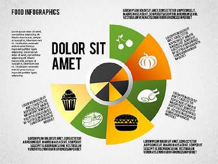 Food Infographics, 02555, Infographics — PoweredTemplate.com