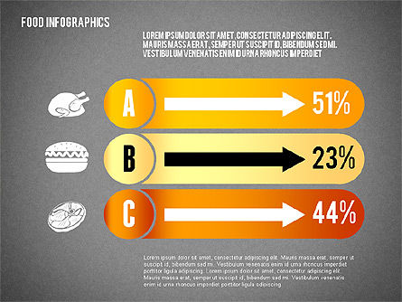 Food Infographics, Slide 10, 02555, Infographics — PoweredTemplate.com