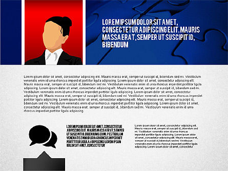 Plantilla de presentación de la administración superior, Diapositiva 7, 02556, Plantillas de presentación — PoweredTemplate.com