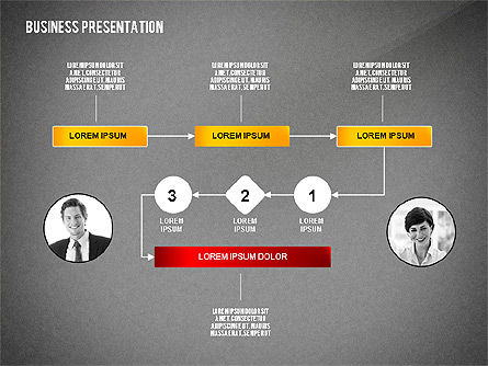 Modèle de présentation des résultats commerciaux, Diapositive 11, 02559, Modèles de présentations — PoweredTemplate.com