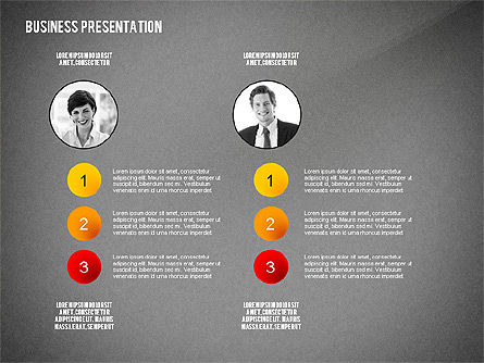 Business Results Presentation Template, Slide 12, 02559, Presentation Templates — PoweredTemplate.com