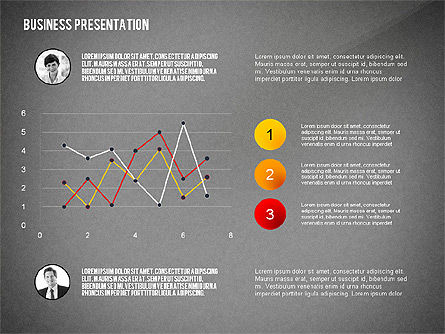 Business Results Presentation Template, Slide 13, 02559, Presentation Templates — PoweredTemplate.com